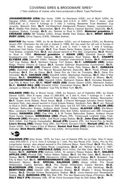 December Mare Sale - Tattersalls