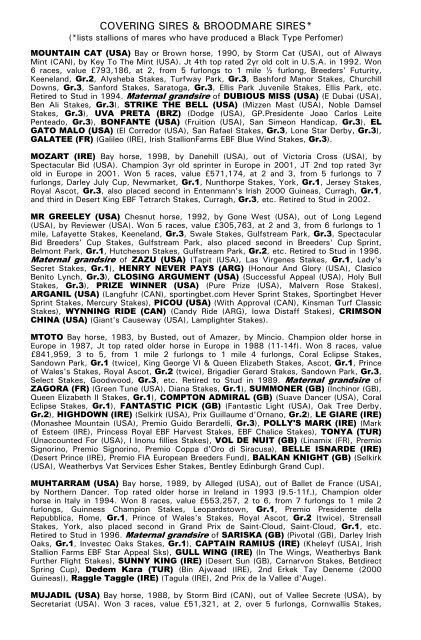 December Mare Sale - Tattersalls