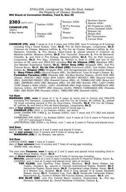 December Mare Sale - Tattersalls