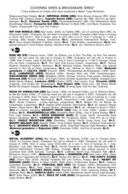 December Mare Sale - Tattersalls