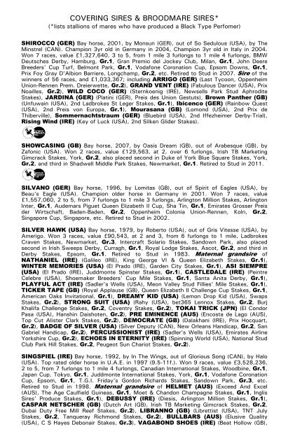 December Mare Sale - Tattersalls