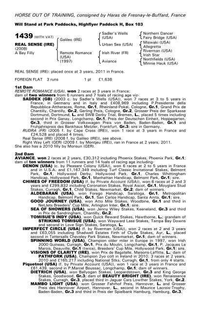 December Mare Sale - Tattersalls