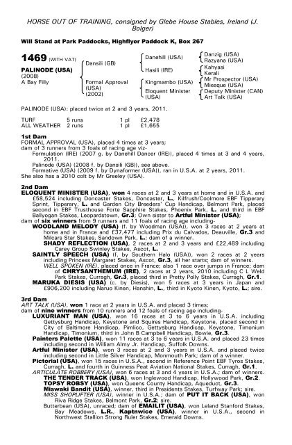 December Mare Sale - Tattersalls