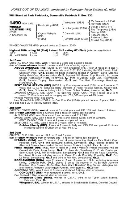 December Mare Sale - Tattersalls