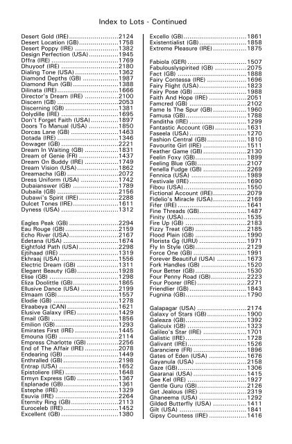 December Mare Sale - Tattersalls