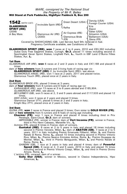 December Mare Sale - Tattersalls