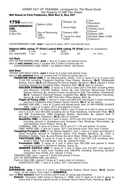 December Mare Sale - Tattersalls