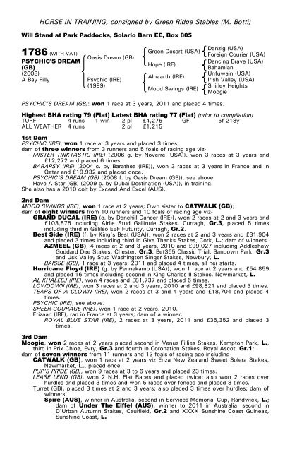 December Mare Sale - Tattersalls