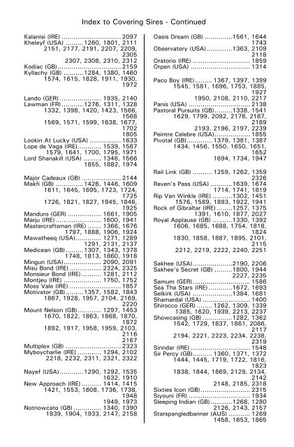 December Mare Sale - Tattersalls