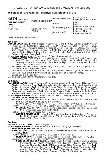 December Mare Sale - Tattersalls