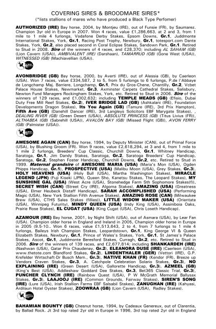 December Mare Sale - Tattersalls