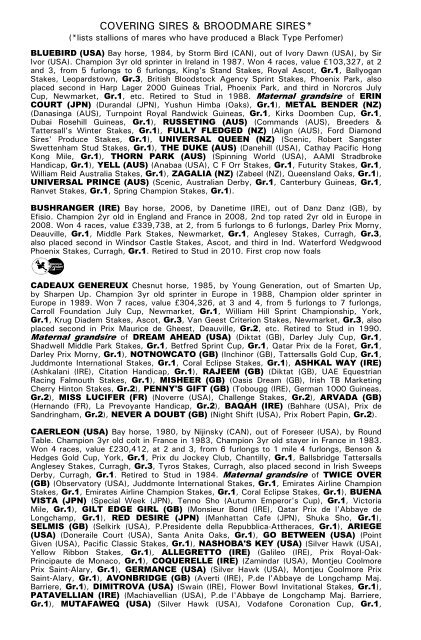 December Mare Sale - Tattersalls