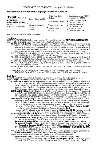 December Mare Sale - Tattersalls