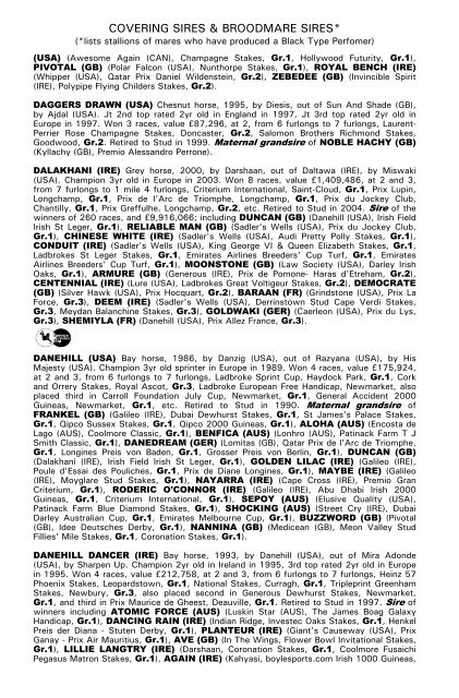 December Mare Sale - Tattersalls