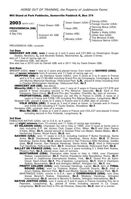 December Mare Sale - Tattersalls