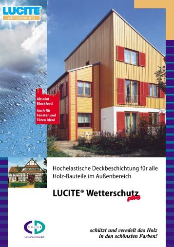 LUCITE® Wetterschutz - CD-Color GmbH & Co.KG