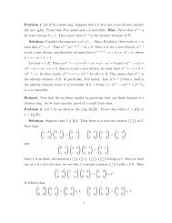Problem 1. Let R be a finite ring. Suppose that a ∈ R is not a zero ...
