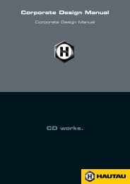 CD works. Corporate Design Manual - HAUTAU GmbH