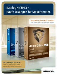 Katalog 4/2012 – Haufe Lösungen für Steuerberater. - Haufe Shop ...