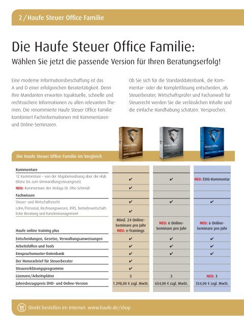 Katalog 4/2012 – Haufe Lösungen für Steuerberater. - Haufe Shop ...