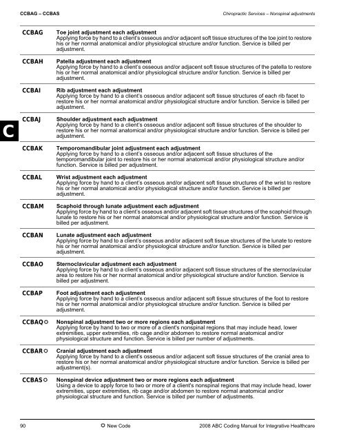 2008 ABC Coding Manual - Index of