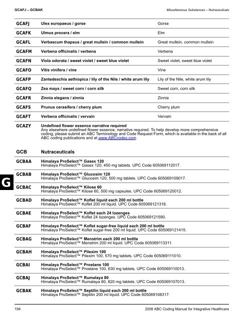 2008 ABC Coding Manual - Index of