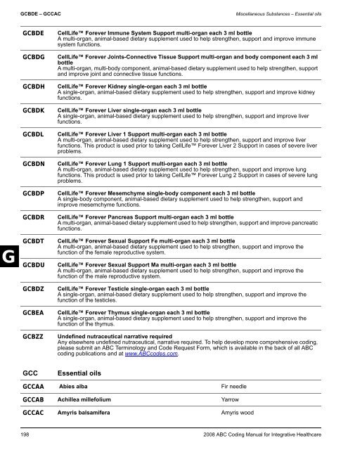 2008 ABC Coding Manual - Index of