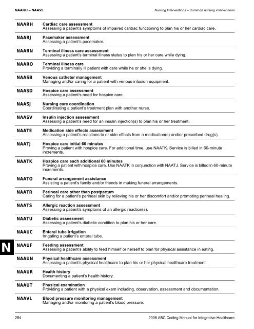 2008 ABC Coding Manual - Index of