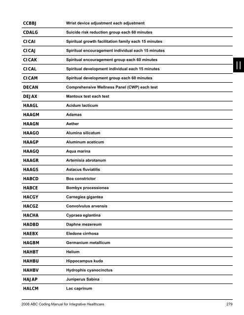 2008 ABC Coding Manual - Index of