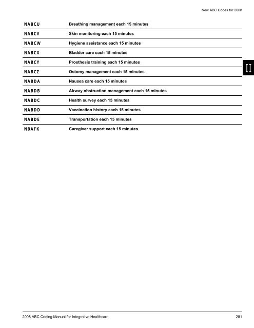 2008 ABC Coding Manual - Index of