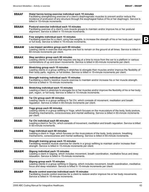 2008 ABC Coding Manual - Index of