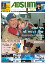 6 avril 2011 - Journal Adsum