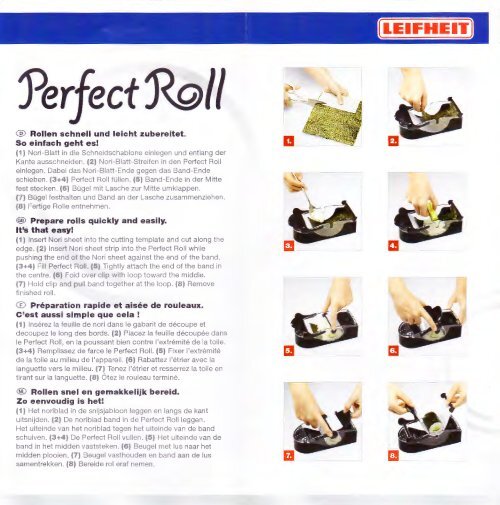 Leifheit PerfectRoll Sushi Roller