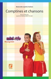 MINI-TFO - Comptines et chansons