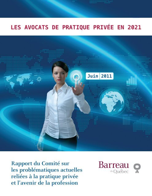 Les avocats de la pratique privée en 2021 - Barreau du Québec