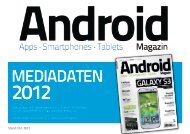 MEDIADATEN - Android Magazin