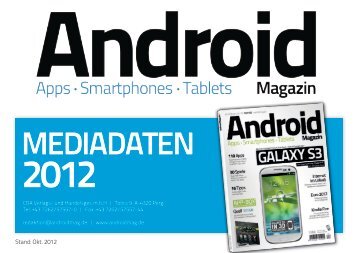 MEDIADATEN - Android Magazin
