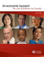 An economic tsunami - Canadian Diabetes Association