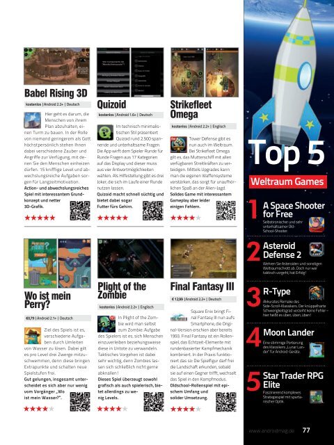 finden sie die 50 besten gratis-apps! - Android Magazin