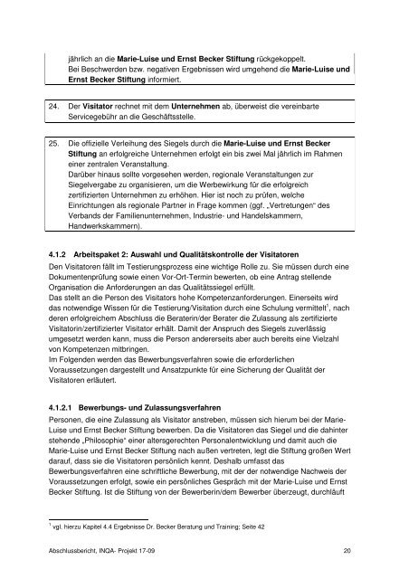 Abschlussbericht "AGE CERT" [PDF, 316KB] - INQA