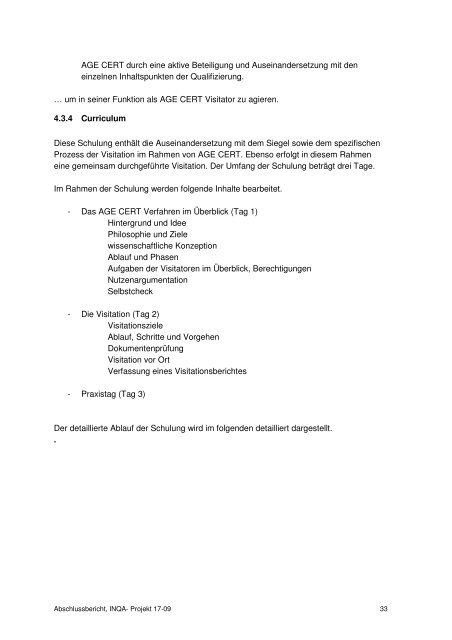 Abschlussbericht "AGE CERT" [PDF, 316KB] - INQA