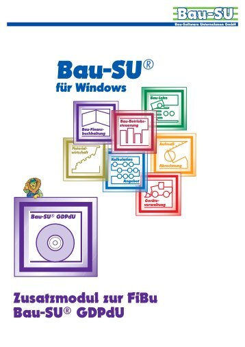 Bau-SU® GDPdU - Bau-Software Unternehmen GmbH
