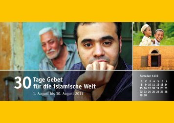 Tage Gebet für die islamische Welt - Deutsche Evangelische Allianz