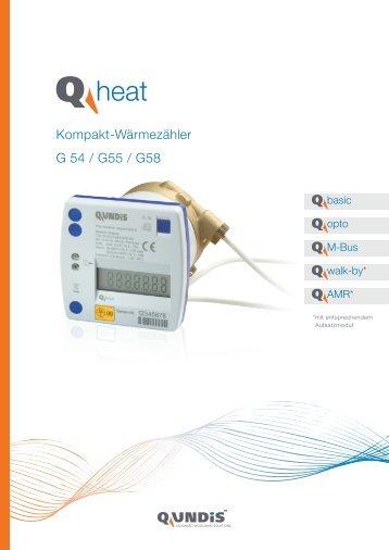 Kompakt-Wärmezähler G 54 / G55 / G58 - EAD Dirnberger