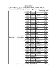 BIOLISTE - SCHAUMANN