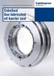 CobaSeal Gas-lubricated oil barrier seal - EagleBurgmann