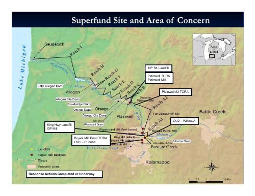 Plainwell Dam Removal on the Kalamazoo River: Kalamazoo River: