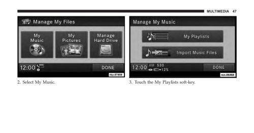 multimedia system user's manual - Jeep