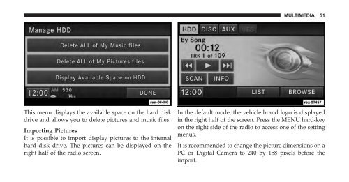 multimedia system user's manual - Jeep