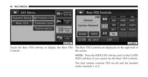 multimedia system user's manual - Jeep